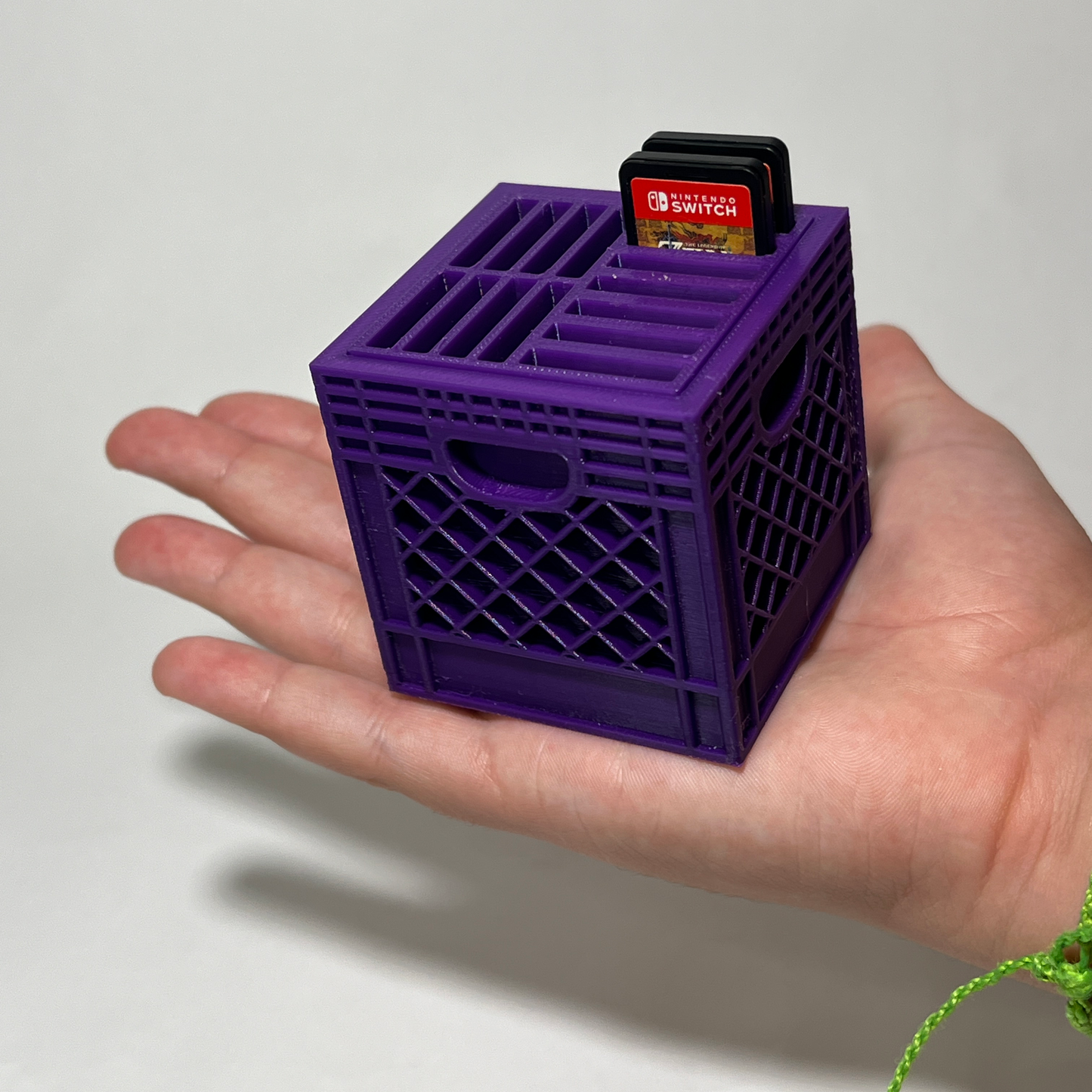 Mini Caixote Organizador de Nintendo Switch Game Card - Tamanho M - 15 slots