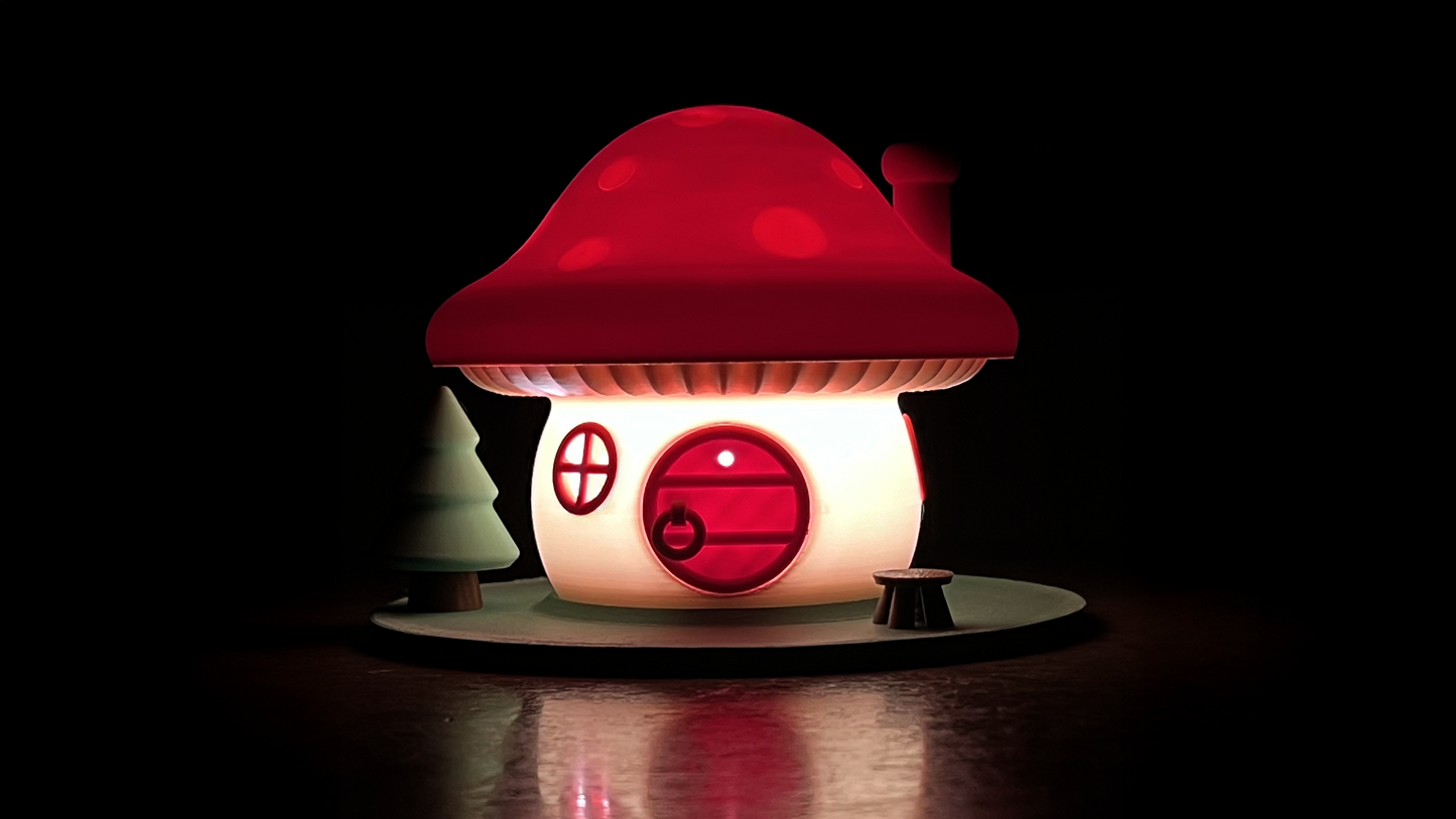 Luminária Casa Cogumelo