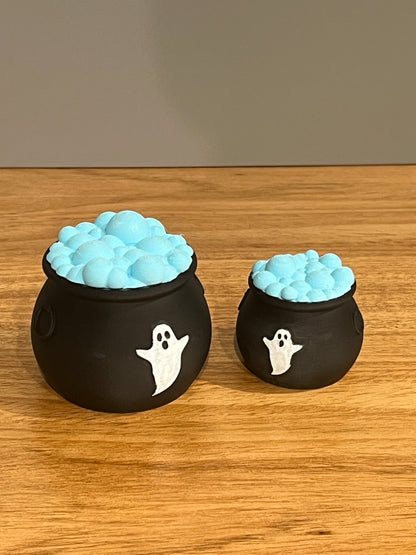 Halloween Ghost Cauldron Pot