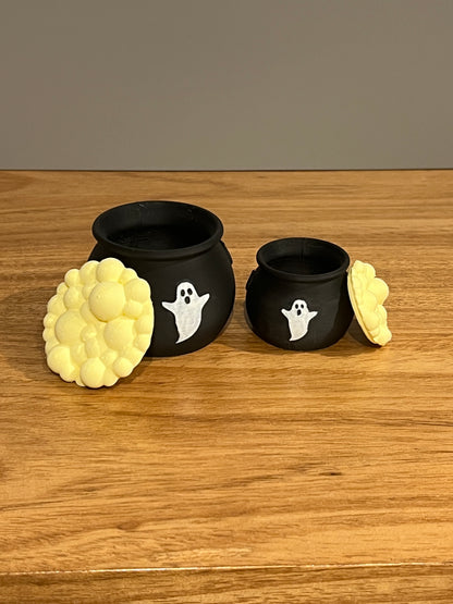 Halloween Ghost Cauldron Pot