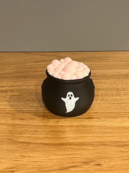 Halloween Ghost Cauldron Pot